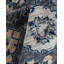 Tapis moderne fait à la main de conception unique - gris, 9 pi 1 po x 12 pi 2 po