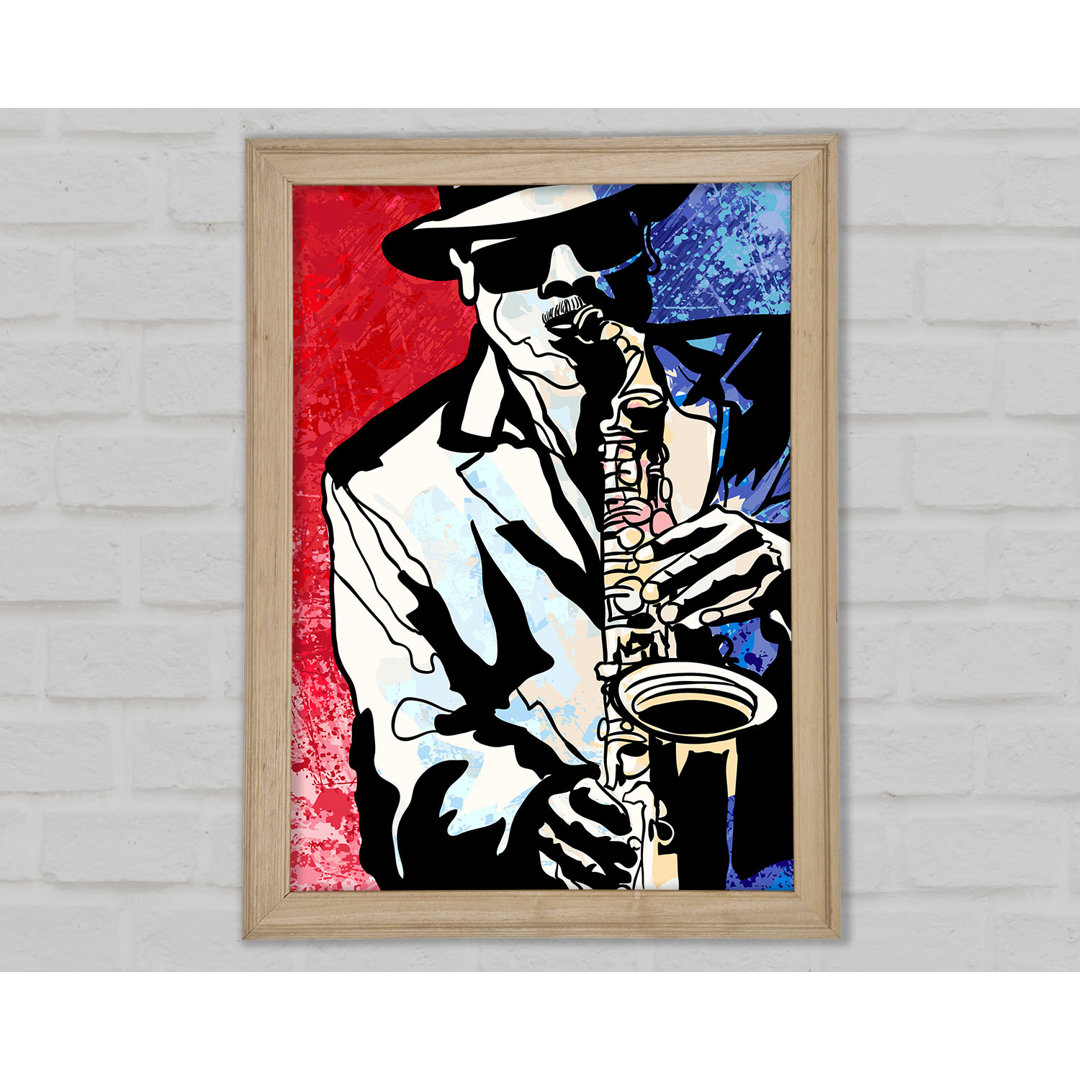 Saxaphone Blues - Drucken