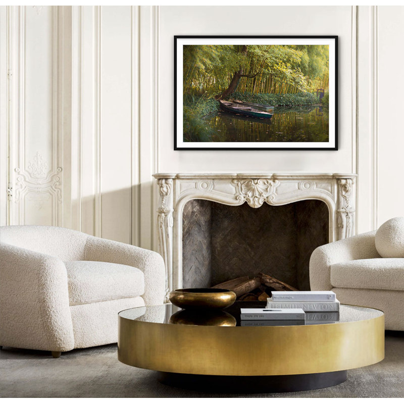 Barques Monet, Noir, H 24 po x l 32 po