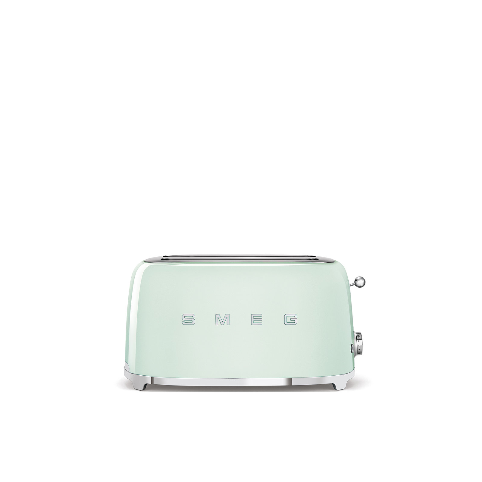 SMEG 50's Retro Style Aesthetic 4 Slice Toaster, Pastel Green
