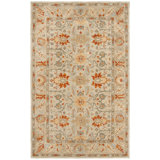 Antiquity Hand-Tufted Beige Area Rug