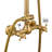 99910-ATI Antique Brass Rain Shower System Set
