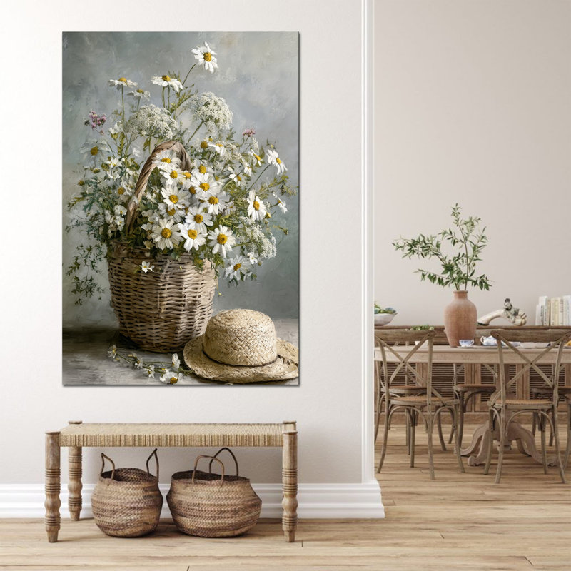 Art mural GUTTATY Spring, décoration murale sur toile Spring, photos de printemps pour le salon, estampes de fleurs, affiche de peinture de nature encadrée prête à accrocher 24 po x 32 po