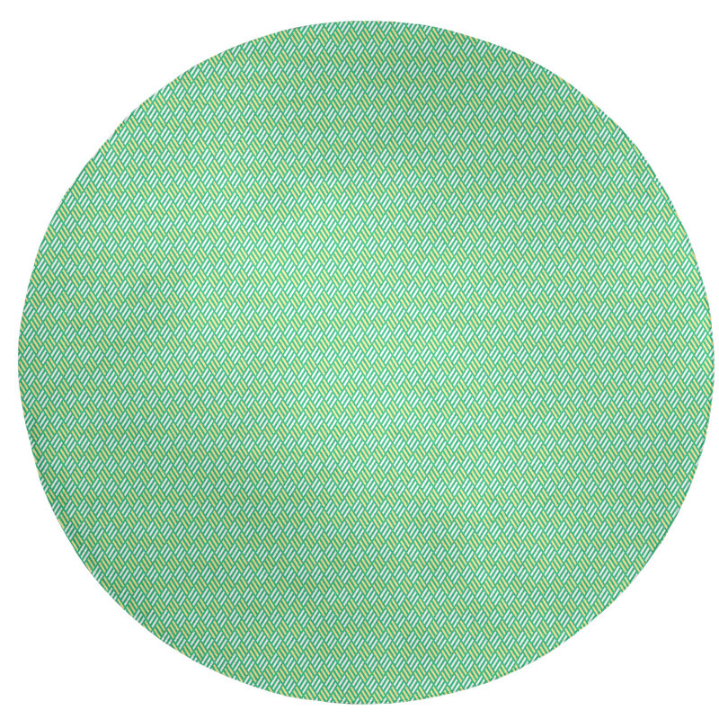 Chenille Indoor Rug, Round 5'