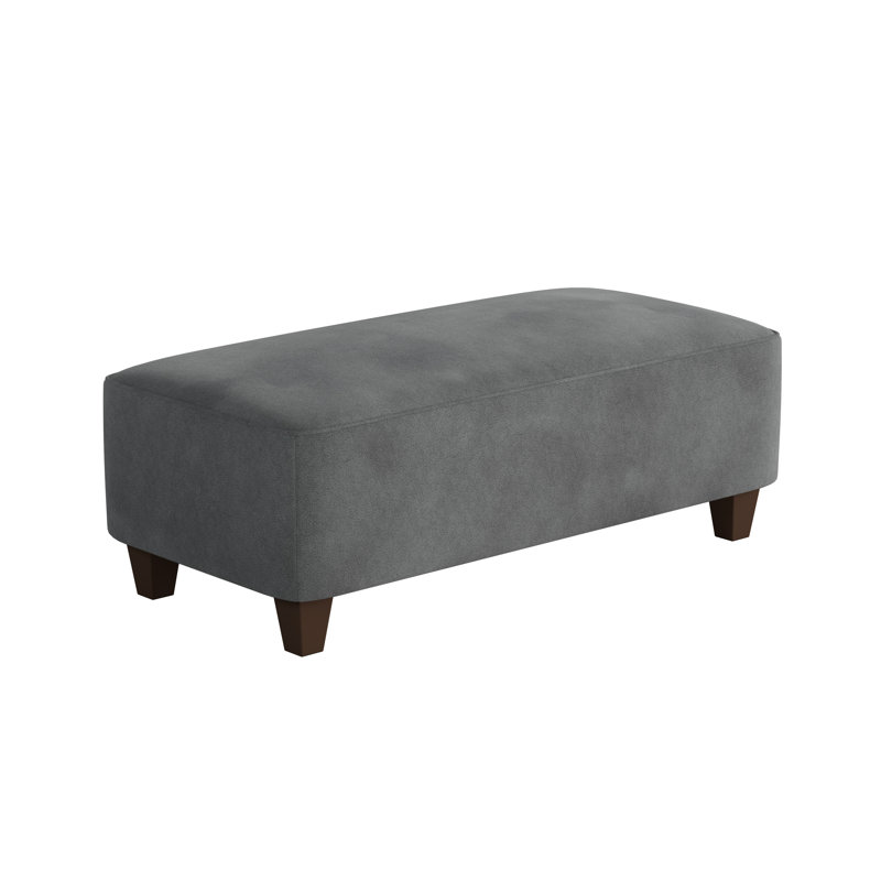 Repose-pieds Nicolle Darla Ocean, Polyester asphalte Bella