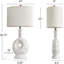 26,75 po lampe de table en céramique pour salon de chambre à coucher ferme rétro rustique Boho table de chevet moderne lampe de bureau décor à la maison
