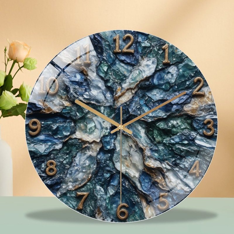 Horloge murale Geode