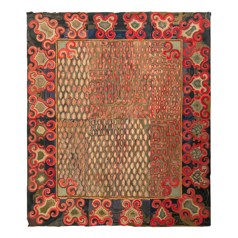Hand Knotted Wool Oriental Area Rug