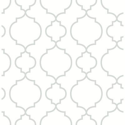 Ami 33' x 20.5" Quatrefoil Wallpaper Roll