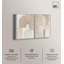 «Golden Luxe Glam Room Art», ensemble de 2 impressions sur toile par -534946151-534946159-534946155
