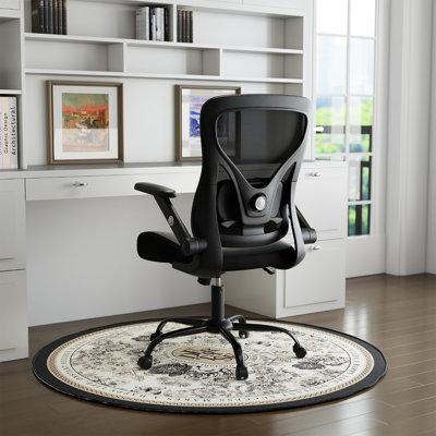Fauteuil de bureau rembourré Izaiha