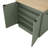 Brookline Kitchen Island 36" Butcher Block Countertop