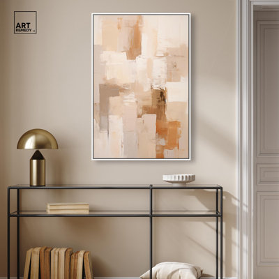 «Sandstone Hush», toile tendue par Art Remedy