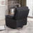 35.7" Wide Upholstered Manual Swivel Rocker Recliner Chair-1130542272