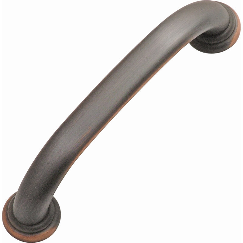 Zephyr Kitchen Cabinet Handles, Solid Core Drawer Pulls for Doors, 3-3/4" (96mm), Oil-Rubbed Bronze