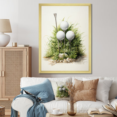 Dariyelle " Minimalism Golf Tees VIII "