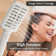Wall Mounted Rain Shower Head With Handheld,body Jets And Valve,all Functions Simultaneous Use