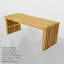 Dieke Solid Wood Bench-1206903767