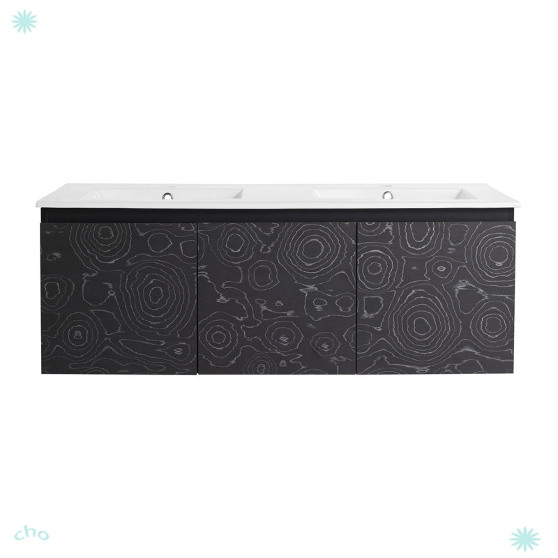 Luxanna 48'' Floating Wall-Mounted Bathroom Vanity