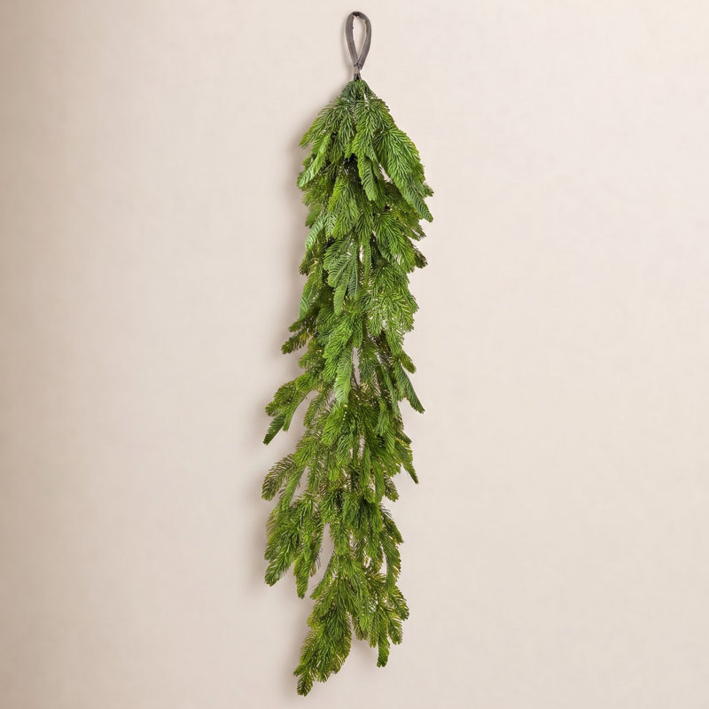 48" Real Touch Noble Fir Garland