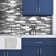11.3'' W x 11.1'' L Engineered Stone Peel and Stick Mosaic Tile