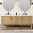 Stratford 72'' Double Bathroom Vanity with Engineered Stone Top-1140506164