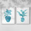 Impression encadrée V-Premium Watercolor House Plant - prête à être accrochée - aucun clou requis - aucun clou requis-755510119-755510138