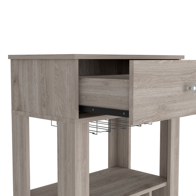 Bar-tiroir, Gris