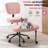 Ergonomic Cross-Legged Swivel Office Chair-1042734622