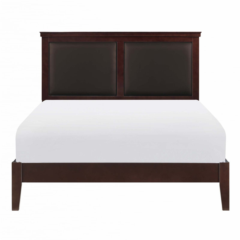 Classic Panel Bed 1pc, Cherry, Queen