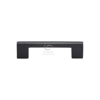 Heritage Brass Matt Black Rustic Iron Cabinet Pull Urban Design
