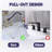 Pull-out Sprayer, Stainless Steel, Contemporary Style, Perfect For Modern Bathrooms