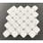 Diamond With Dot Marble Mosaic Tile-113459199