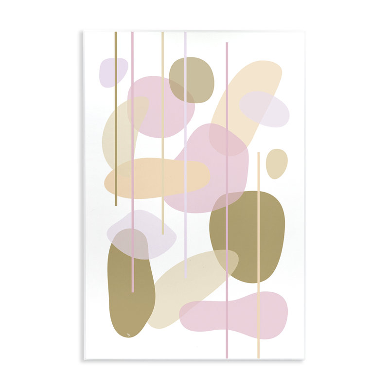 "Oblong Opaque Shapes" par Martina Pavlova, H 15 po x l 10 po