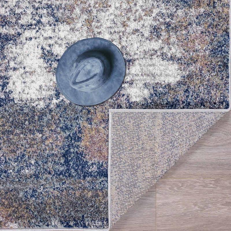 Abstract Indoor Rug, Rectangle 5' x 7'