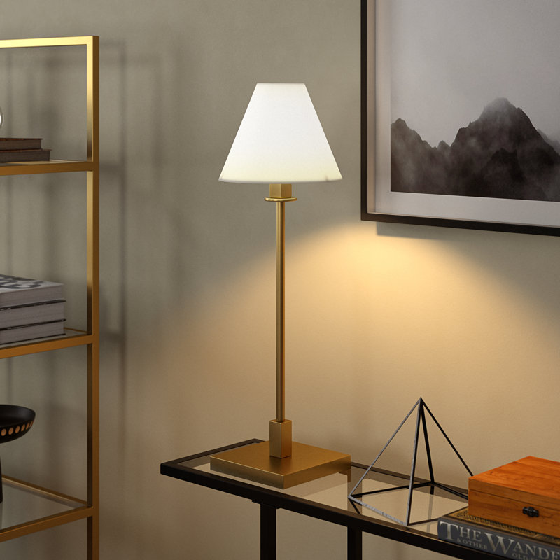 Rosline Metal Buffet Lamp, Brass