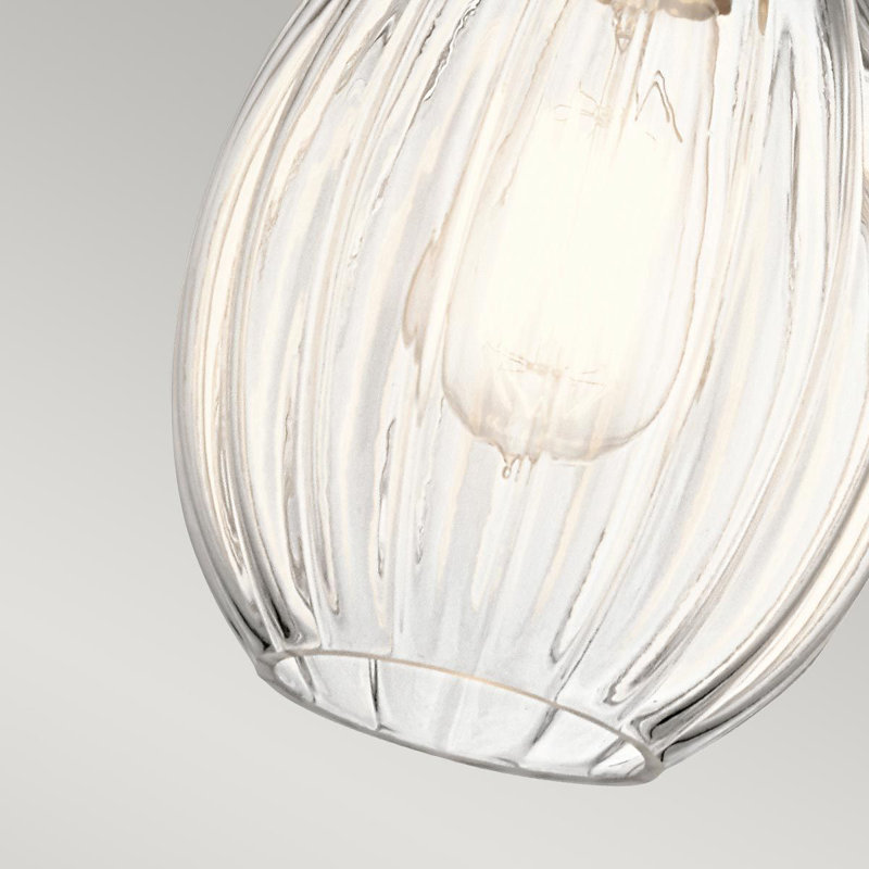 Hilmar 1 - Light Brushed Nickel Jar Pendant