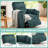 2-Pieces 39" Wide Power Oversized Recliner Chair With 2 Pillows, USB Ports Electric Nursing Reclining Chairs, Comfy Chair For Bedroom Living Room-628654741