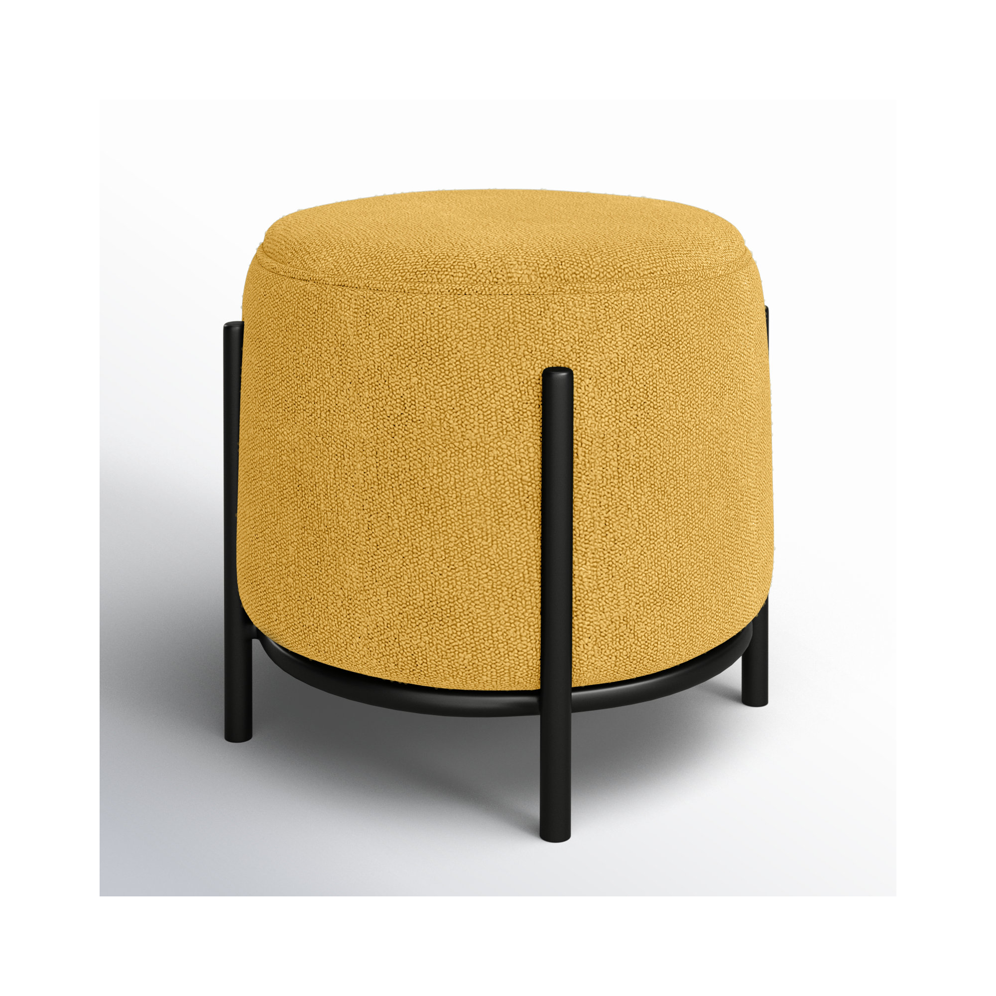 Formentera Accent Stool, Yellow