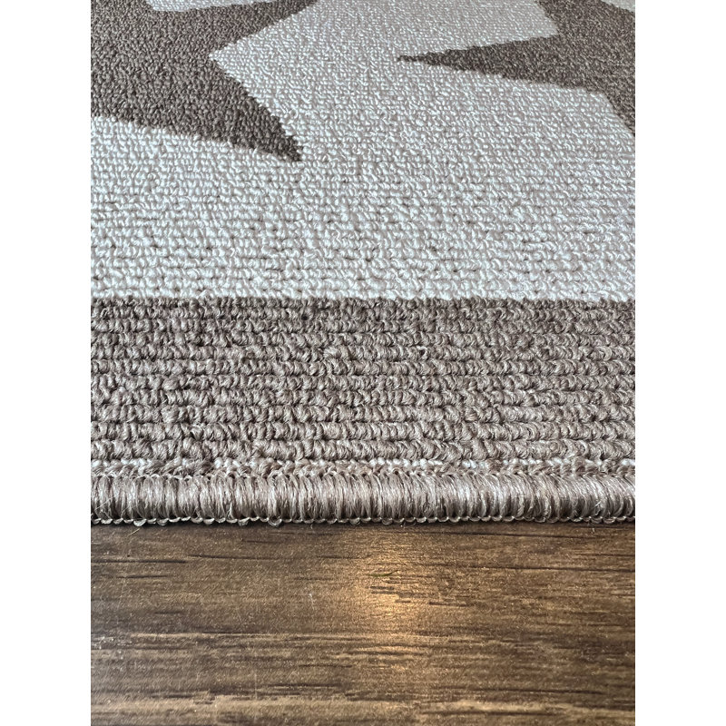 My Utility Star Kitchen Mat, Brown, Runner 67 x 200 cm
