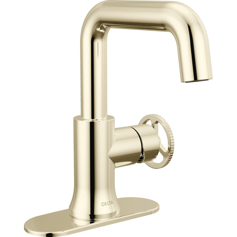 Single Handle Bathroom Faucet, Matte Black