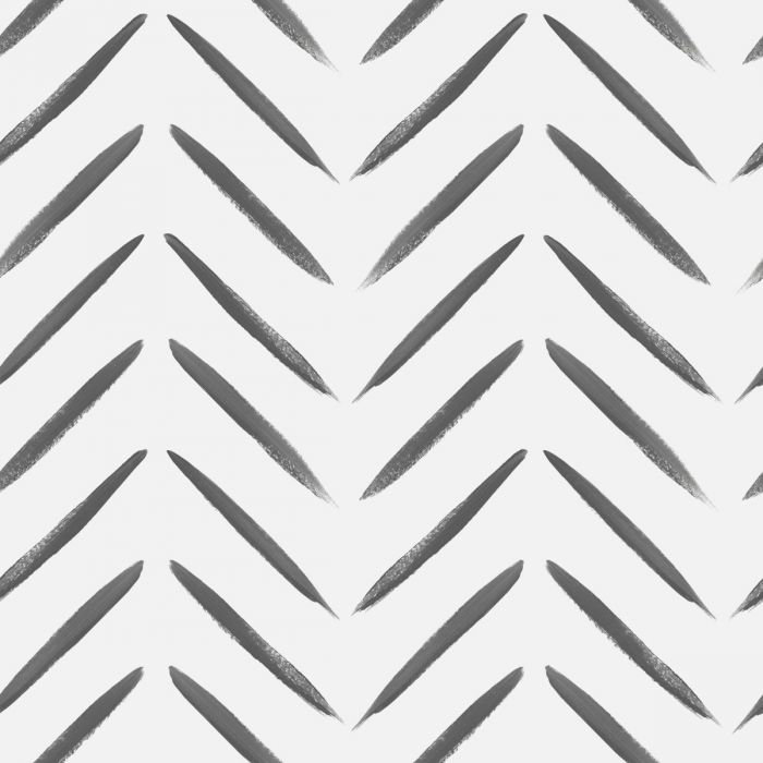 53cm x 10.5cm Matte Wallpaper Roll, Black/White