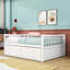 3 Drawers Full Wood Daybed with Twin Trundle-762847884
