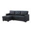 Canapé modulaire rembourré avec méridienne Modern
