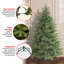 Arbre de Noël artificiel réaliste avec branches articulées Frasier Grande-523711325