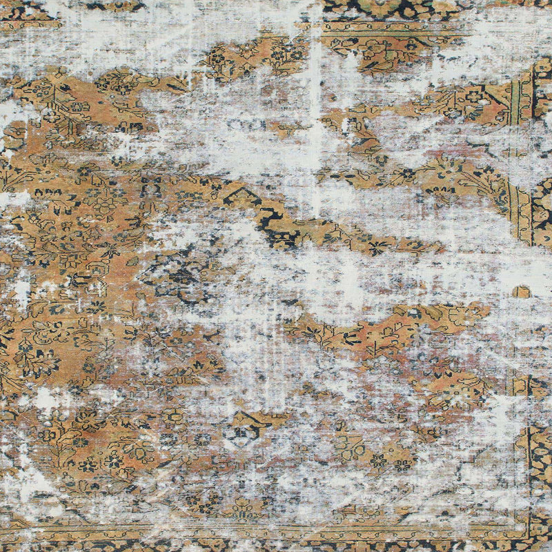 Storden Abstract Indoor Rug, Square 4'