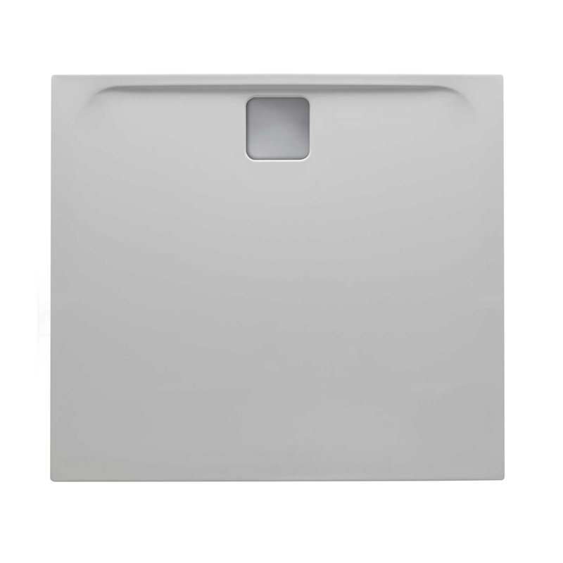 Elzor Shower Tray - White, 2.5cm H x 90cm W x 90cm D