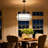 5 - Lights Dimmable Farmhouse Drum Chandelier 21.65 inch Round Metal Cage Light Fixture-1628686710