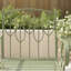 Wrought Iron Outdoor Bench-1046008915