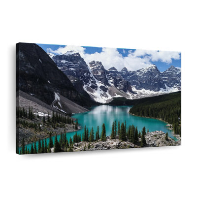 Lake Louise Landscape Canvas Print